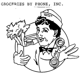 GROCERIES BY PHONE, INC. logo