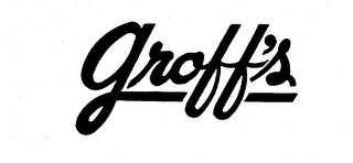 GROFF'S logo
