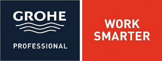 GROHE PROFESSIONAL WORK SMARTER logo