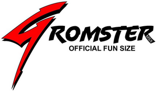 GROMSTER MSX OFFICIAL FUN SIZE logo