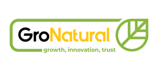 GRONATURAL. GROWTH, INNOVATION, TRUST. logo