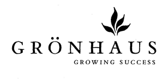 GRONHAUS GROWING SUCCESS logo