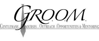 G.R.O.O.M. GENTLEMANS. RESOURCES. OUTREACH. OPPORTUNITIES & MENTORING logo