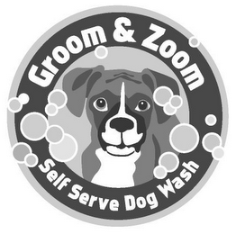 GROOM & ZOOM SELF SERVE DOG WASH logo