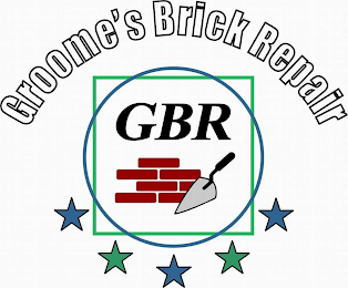 GROOME'S BRICK REPAIR GBR logo