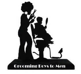 GROOMING BOYS TO MEN logo