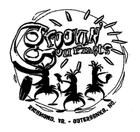 GROOVIN GOURMETS RICHMOND, VA., - OUTERBANKS, NC. logo