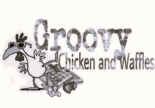GROOVY CHICKEN AND WAFFLES logo
