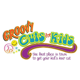GROOVY CUTS FOR KIDS THE BEST PLACE IN TOWN TO GET YOUR KID'S HAIRCUT logo
