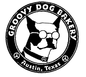 GROOVY DOG BAKERY AUSTIN, TEXAS logo