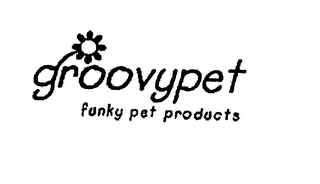 GROOVYPET FUNKY PET PRODUCTS logo