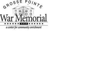 GROSSE POINTE WAR MEMORIAL A CENTER FOR COMMUNITY ENRICHMENT logo
