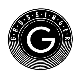 GROSSINGER G logo