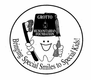 GROTTO HUMANITARIAN FOUNDATION BRINGING SPECIAL SMILES TO SPECIAL KIDS! logo