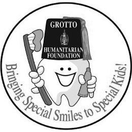 GROTTO HUMANITARIAN FOUNDATION BRINGINGSPECIAL SMILES TO SPECIAL KIDS! logo