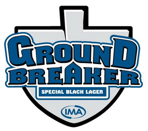 GROUND BREAKER SPECIAL BLACK LAGER IMA logo