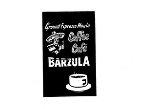 GROUND ESPRESSO MOULU COFFEE CAFE BARZULA