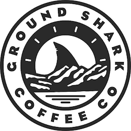 GROUND SHARK COFFEE CO logo