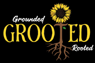 GROUNDED GROOTED ROOTED logo