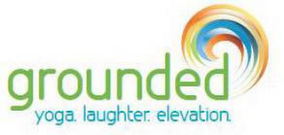 GROUNDED YOGA. LAUGHTER. ELEVATION. logo