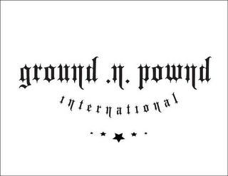GROUND.N.POWND INTERNATIONAL logo