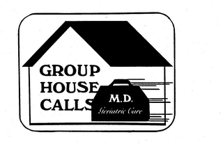 GROUP HOUSE CALLS M.D. GERIATRIC CARE logo