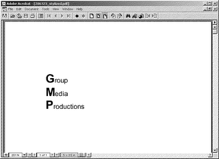 GROUP MEDIA PRODUCTIONS logo