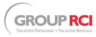 GROUP RCI VACATION EXCHANGE· VACATION RENTALS logo