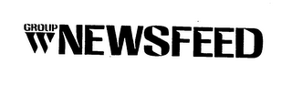 GROUP W NEWSFEED logo