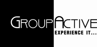 GROUPACTIVE EXPERIENCE IT... logo