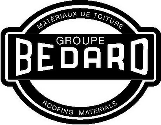 GROUPE BEDARD MATERIAUX DE TOITURE ROOFING MATERIALS logo