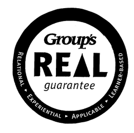 GROUP'S REAL GUARANTEE RELATIONAL EXPERIENTIAL APPLICABLE LEARNER-BASED logo