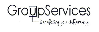 GROUPSERVICES BENEFITTING YOU DIFFERENTLY. logo
