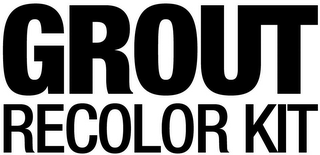 GROUT RECOLOR KIT logo
