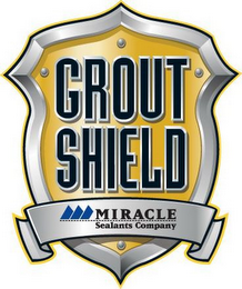 GROUT SHIELD MIRACLE SEALANTS COMPANY logo