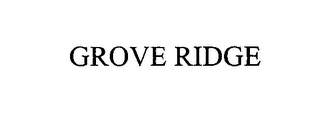 GROVE RIDGE logo