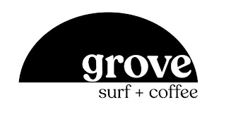 GROVE SURF + COFFEE logo