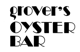 GROVER'S OYSTER BAR logo