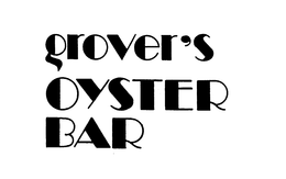 GROVER'S OYSTER BAR logo