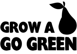 GROW A PEAR GO GREEN logo