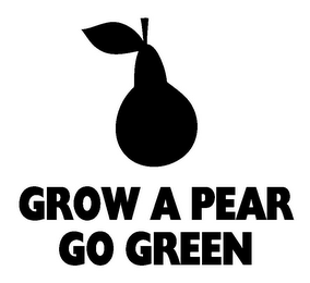 GROW A PEAR GO GREEN logo