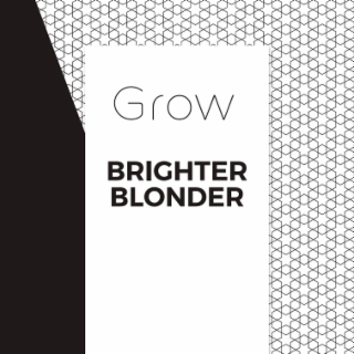 GROW BRIGHTER BLONDER logo