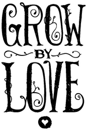 GROW BY LOVE logo