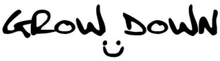 GROW DOWN logo