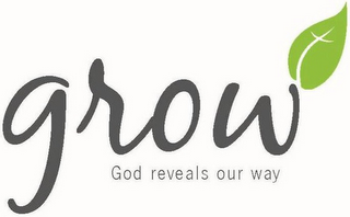 GROW GOD REVEALS OUR WAY logo