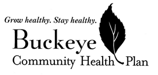 GROW HEALTHY. STAY HEALTHY. BUCKEYE COMMUNITY HEALTH PLAN logo