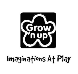 GROW 'N UP IMAGINATIONS AT PLAY logo