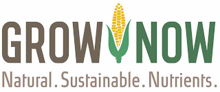 GROW NOW NATURAL. SUSTAINABLE.NUTRIENTS. logo
