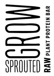 GROW SPROUTED RAW PLANT PROTEIN BAR logo