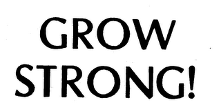 GROW STRONG! logo